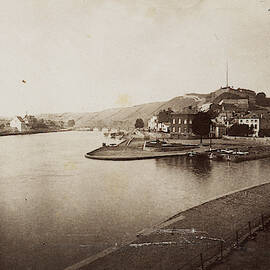 Grognon In Namur At The Point Of Interflow Of The Meuse by Artokoloro