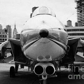 Grumman F14 Tomcat on the flight deck of the USS Intrepid at the Intrepid new york by Joe Fox