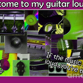 Guitar Lounge  by Randi Grace Nilsberg