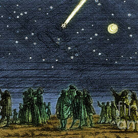 Halleys Comet 1682 by Science Source
