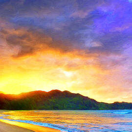 Hanalei Sunset by Dominic Piperata