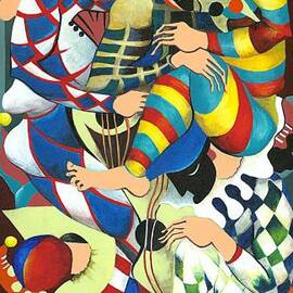 Harlequins Acting Weird - Why?... by Elisabeta Hermann