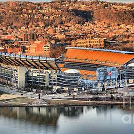 Heinz Field Reflections by Adam Jewell