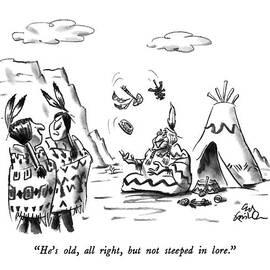 He's Old, All Right, But Not Steeped In Lore by Ed Fisher