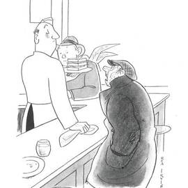Hey, Mac, Can Yah Spare A Cup A Coffee For A Dime? by Rea Irvin