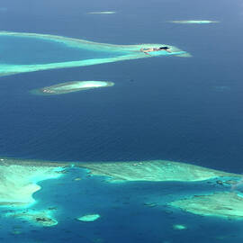 High Angle View From An Island On The by Wolfgang steiner
