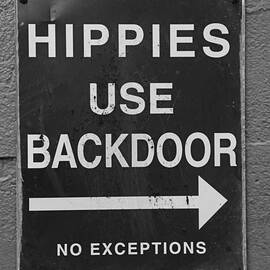 Hippies Use back Door by Paul Ward