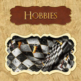 Hobby  button by Mike Savad