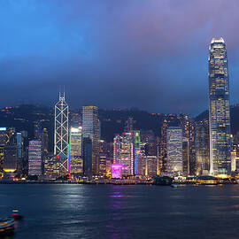Hong Kong Skyline by Wilfred Y Wong