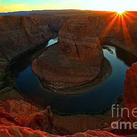 Horseshoe Bend Glow by Adam Jewell