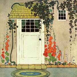 House And Garden Small House Number Cover by H. George Brandt