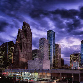 Houston at Twilight by Mountain Dreams