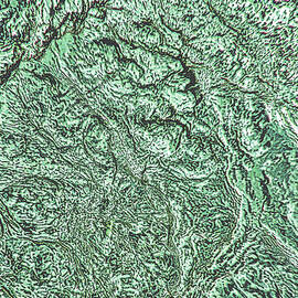 Hyper Realistic Aerial View Of Earth by Georgepeters