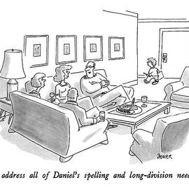 I Address All Of Daniel's Spelling by Jack Ziegler