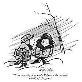 I Can See Why They Made February The Shortest by Boris Drucker