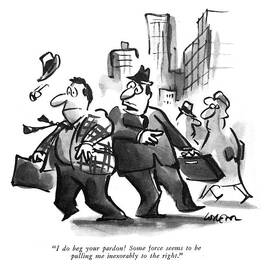 I Do Beg Your Pardon! Some Force Seems by Lee Lorenz