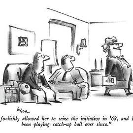 I Foolishly Allowed Her To Seize The Initiative by Lee Lorenz