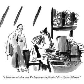 I Have In Mind A Nice V-chip To Be Implanted by Donald Reilly