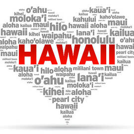 I Love Hawaii by Aged Pixel