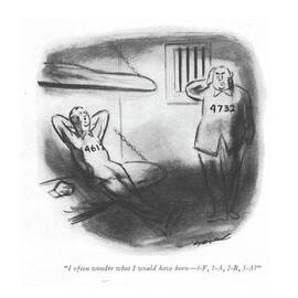 I Often Wonder What I Would Have Been - 4-f by Leonard Dove
