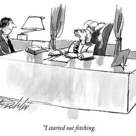 I Started Out Fetching by Mischa Richter