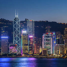 Iconic View Of Hong Kong by Wilfred Y Wong