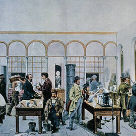 Illustration Showing Liebig's Teaching Laboratory by Science Photo Library
