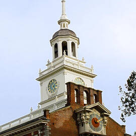 Independence Hall Clocks by Sally Weigand