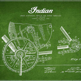 Indian motorcycle From 1902 by Aged Pixel