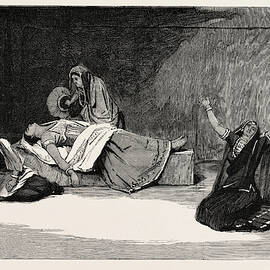 Indian Tableaux At The Princes Hall Piccadilly In Aid by English School