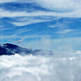 Island in the Clouds by Chris Sotiriadis