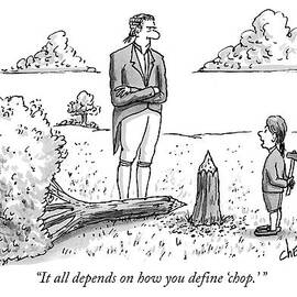 It All Depends On How You Define 'chop.' by Tom Cheney