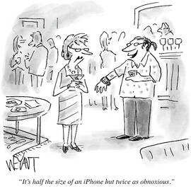 It's Half The Size Of An Iphone by Christopher Weyant