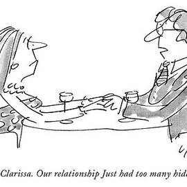 It's Over Clarissa. Our Relationship by Dean Vietor