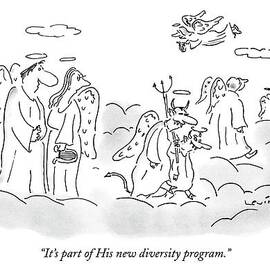 It's Part Of His New Diversity Program by Arnie Levin