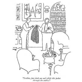 Jenkins, Just Dash Out And Whisk This Jacket by Gardner Rea