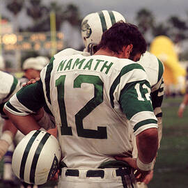 Joe Namath On Sideline by Retro Images Archive