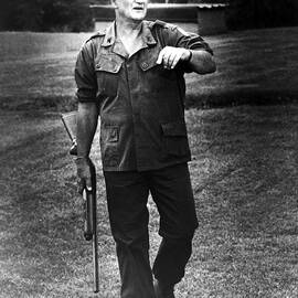 John Wayne in The Green Berets  by Silver Screen