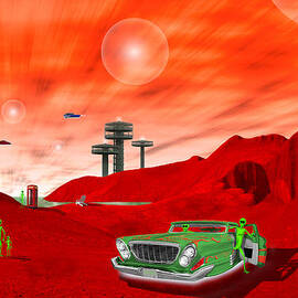 Just Another Day on the Red Planet 2 by Mike McGlothlen