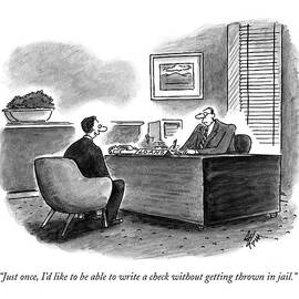 Just Once, I'd Like To Be Able To Write A Check by Frank Cotham