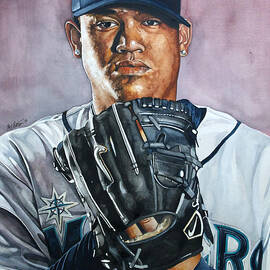 King Felix Hernandez by Michael Pattison