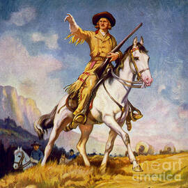 Kit Carson American Frontiersman by LOC Science Source