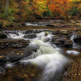 Kitchen Creek Cascades by Mark Papke