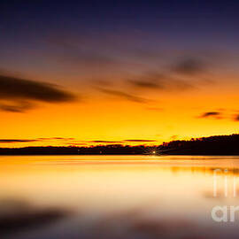 Lake Lanier Sunrise by Bernd Laeschke
