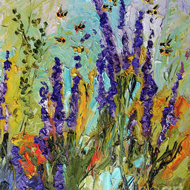 Lavender and Bees Provence by Ginette Callaway