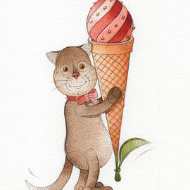 Lazy Cats11 by Kestutis Kasparavicius