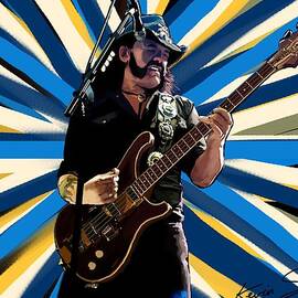 Lemmy Kilmister MotorHead  by Kevin Sweeney