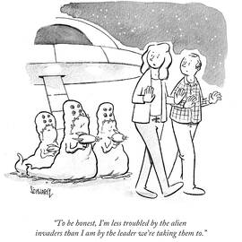 Less Troubled By The Alien Invaders Than by Benjamin Schwartz