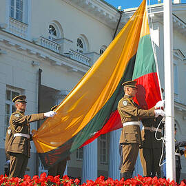 Lithuania Flag Raising