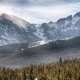 Longs Peak Winter View by James BO Insogna